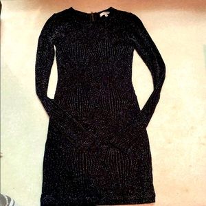 Sparkling black dress